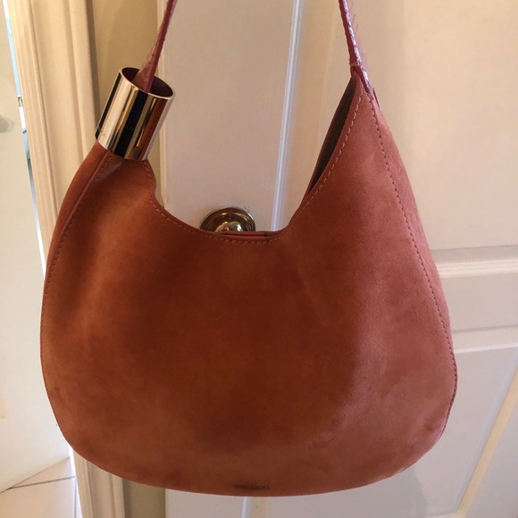 Jimmy Choo Suede Hobo Bag - Picture 8 of 16